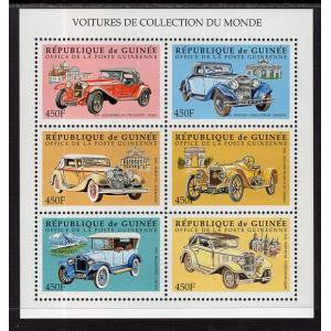 Guinea 1466 Cars Souvenir Sheet MNH VF