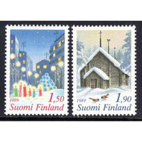 Finland 808-809 Christmas MNH VF