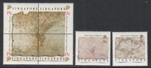 Singapore 545-547 MNH VF