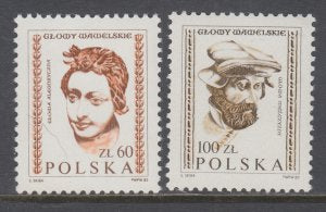 Poland 2536-2537 MNH VF