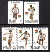 Ghana 933-937 Summer Olympics MNH VF