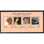 Belize 1091 Princess Diana Souvenir Sheet MNH VF