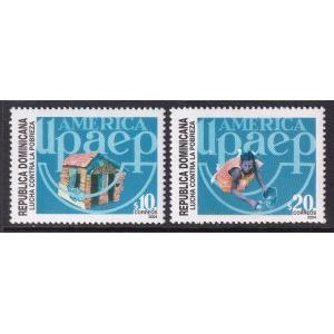 Dominican Republic 1406-1407 MNH VF