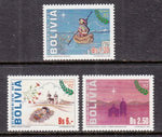 Bolivia 865A-865C MNH VF