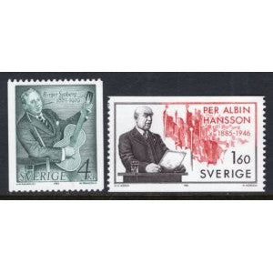 Sweden 1556-1557 MNH VF