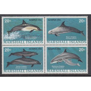 Marshall Islands 57a Dolphins MNH VF