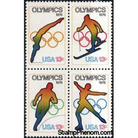 United States of America 1976 1976 Olympics Block of 4