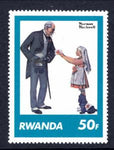 Rwanda 1033 Norman Rockwell MNH VF