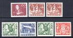 Sweden 268-274 MNH VF