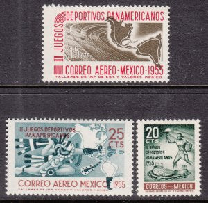 Mexico 890,C227-C228 MNH VF