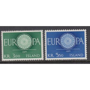 Iceland 327-328 MNH VF