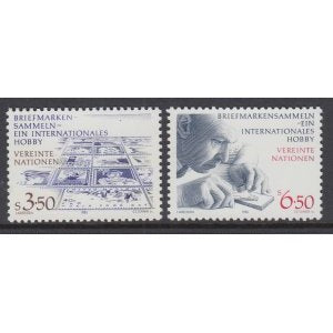 UN Vienna 62-63 MNH VF