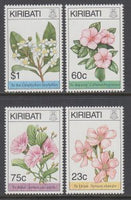 Kiribati 652-655 Flowers MNH VF