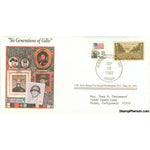 Norman Rockwell Classics "Six Generations of Gillis", September 28, 1983 First Day Cover