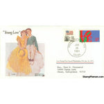 Norman Rockwell Classics "Young Love", January 26, 1984 First Day Cover