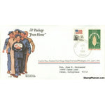 Norman Rockwell Classics "A Package from Home", June 4, 1984 First Day Cover