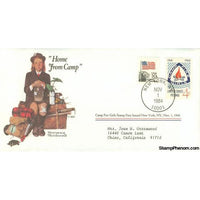 Norman Rockwell Classics "Home From Camp", November 1, 1984 First Day Cover