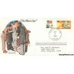 Norman Rockwell Classics "The Movie Star", October 6, 1985 First Day Cover