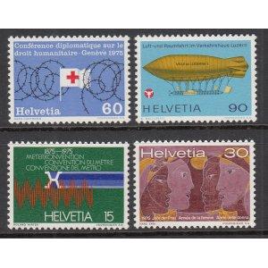 Switzerland 599-602 MNH VF