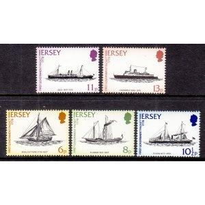 Jersey 197-201 Ships MNH VF