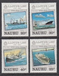 Nauru 280-283 MNH VF