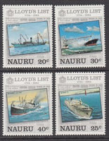 Nauru 280-283 MNH VF