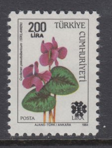 Turkey 2467 Flower MNH VF