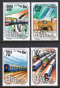 Senegal 1012-1015 Trains MNH VF