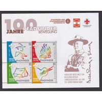 Austria 2084 Boy Scouts Souvenir Sheet MNH VF