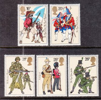 Great Britain 1022-1026 Military MNH VF