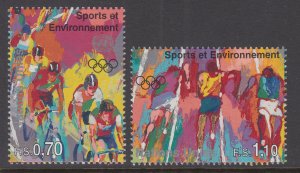 UN Geneva 289-290 MNH VF