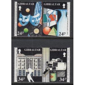 Gibraltar 626-629 MNH VF