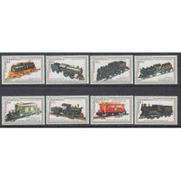 Grenada Grenadines 1450-1457 Trains MNH VF