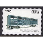 Ghana 1399 Railroad Cattle Car MNH VF