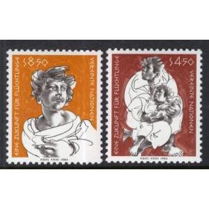 UN Vienna 44-45 MNH VF