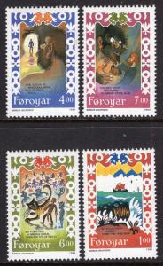 Faroe Islands 270-273 MNH VF