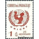 Paraguay 1972 25th anniversary UNICEF