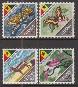 Ghana 315-318 Animals MNH VF