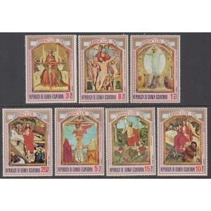 Equatorial Guinea 7433-7439 Easter MNH VF