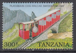 Tanzania 665 Train MNH VF