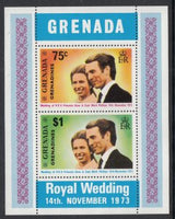 Grenada Grenadines 2a Royal Wedding Souvenir Sheet MNH VF