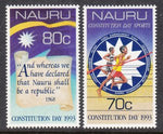 Nauru 400-401 MNH VF