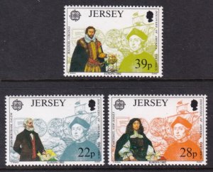 Jersey 593-595 MNH VF