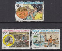 Cocos Keeling Islands 166-168 MNH VF