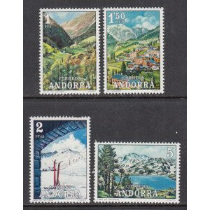 Andorra Spanish 63-66 MNH VF