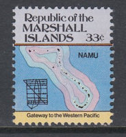 Marshall Islands 45 Map MNH VF