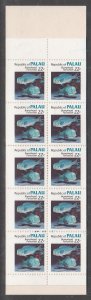 Palau 76a Marine Life Booklet MNH VF