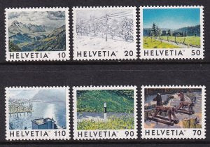 Switzerland 1019-1024 MNH VF