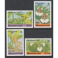 Montserrat 658-661 Christmas Flowers MNH VF