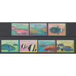 Christmas Island 381-387 Fish MNH VF